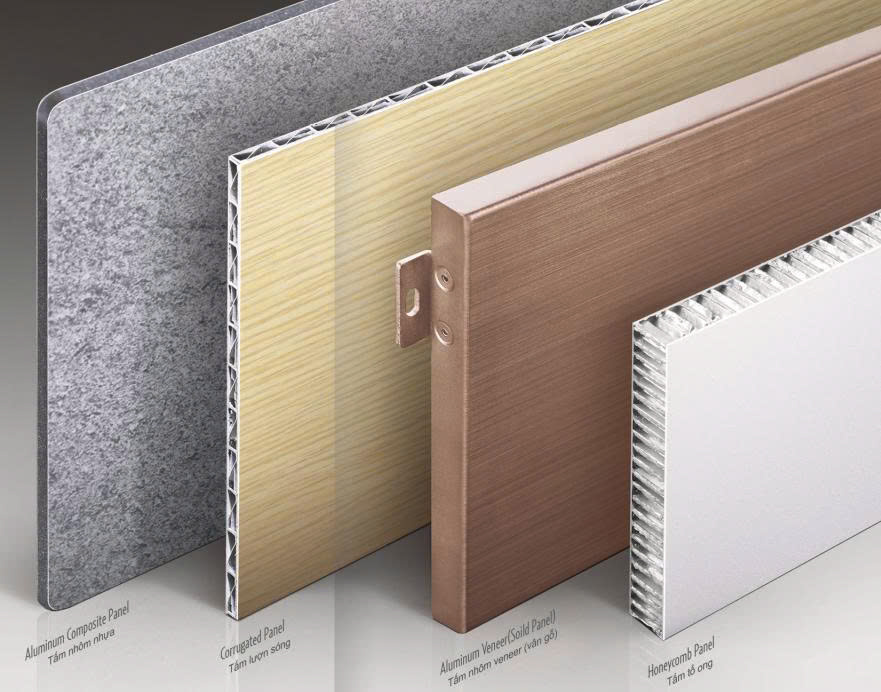 Tấm ốp nhôm nhựa phức hợp- ACP